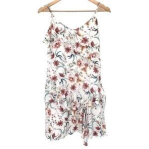 CeCe Women's Ruffle Desert Floral Print Dress